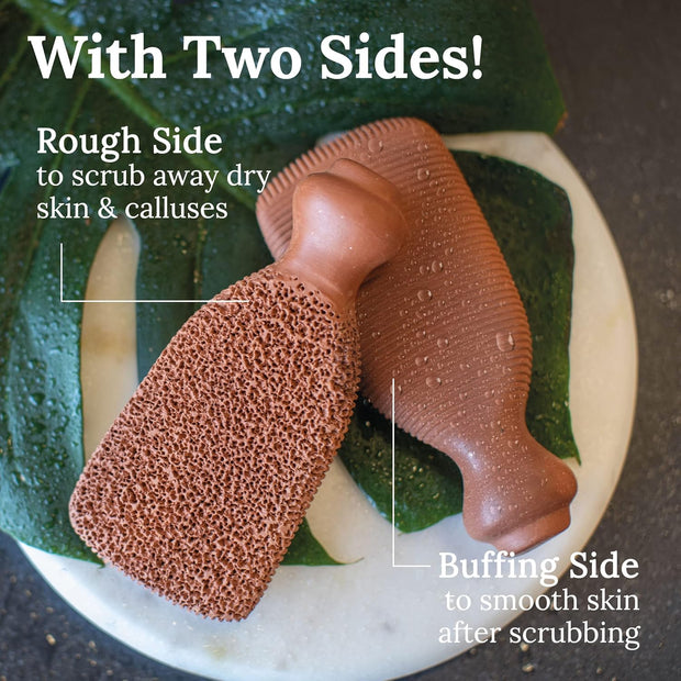 Natural Foot Scrubber Terra-Cotta Pumice Stone