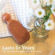 Natural Foot Scrubber Terra-Cotta Pumice Stone